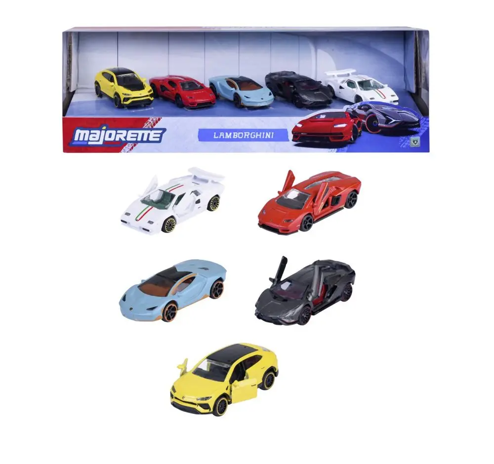 Majorette Lamborghini Dárková sada 5 ks