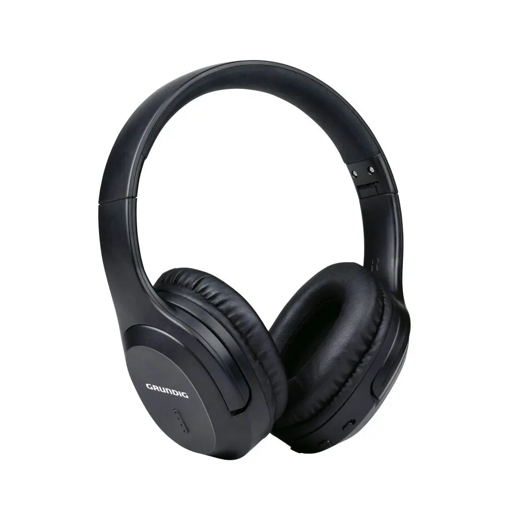 GRUNDIG Bezdrátová bluetooth sluchátka GRUNDIG s ANC a baterií 400mAh černá ED-226056