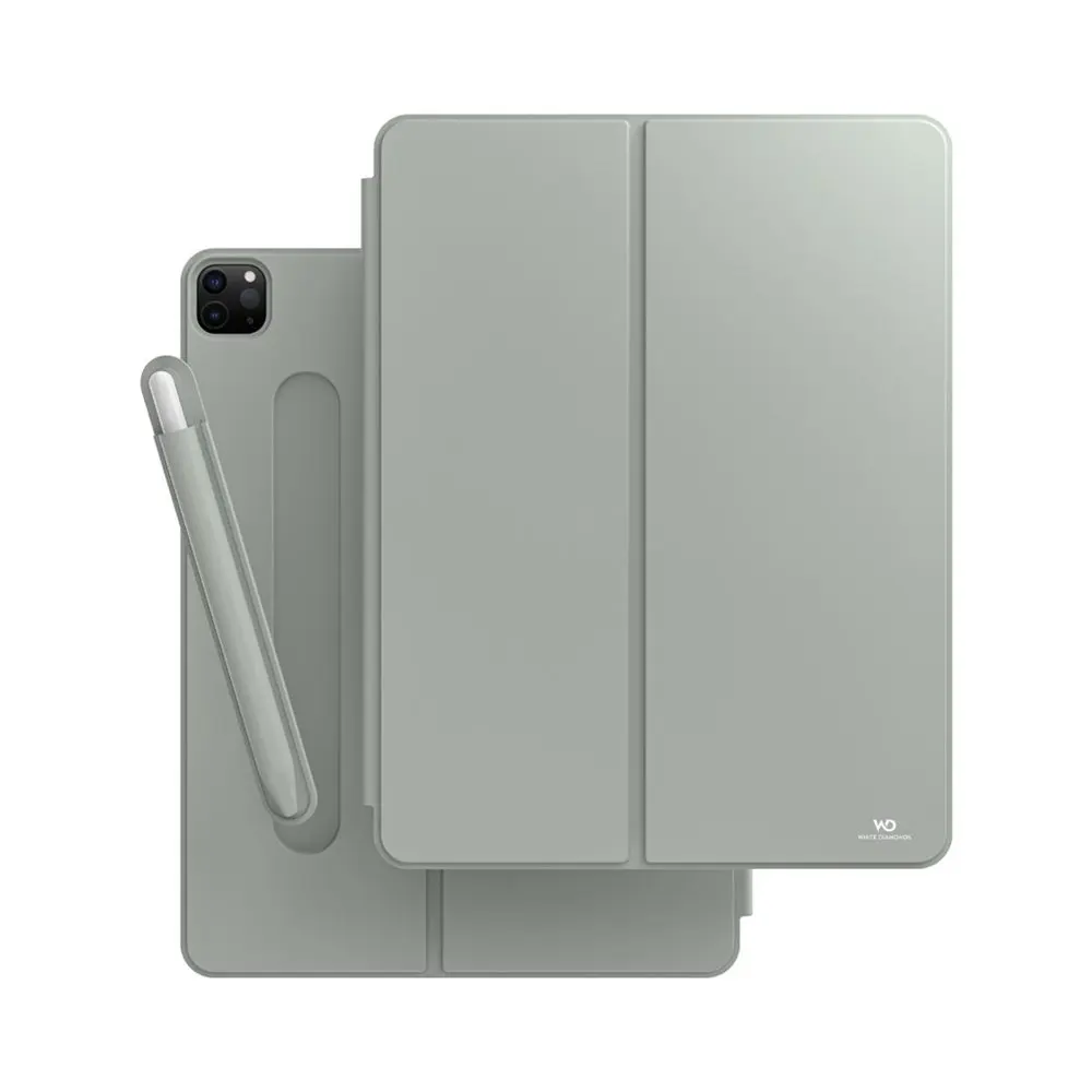 White Diamonds Folio, pouzdro pre Apple iPad Pro 12,9" (2020/2021/2022), šalvějově zelené