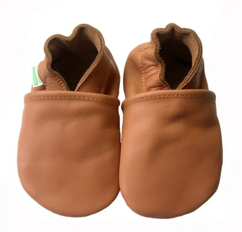 Hopi Hop Barefoot kožené capáčky - hnědé