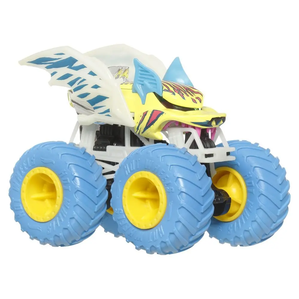 HW MONSTER TRUCKS SVÍTÍCÍ VE TMĚ ASST