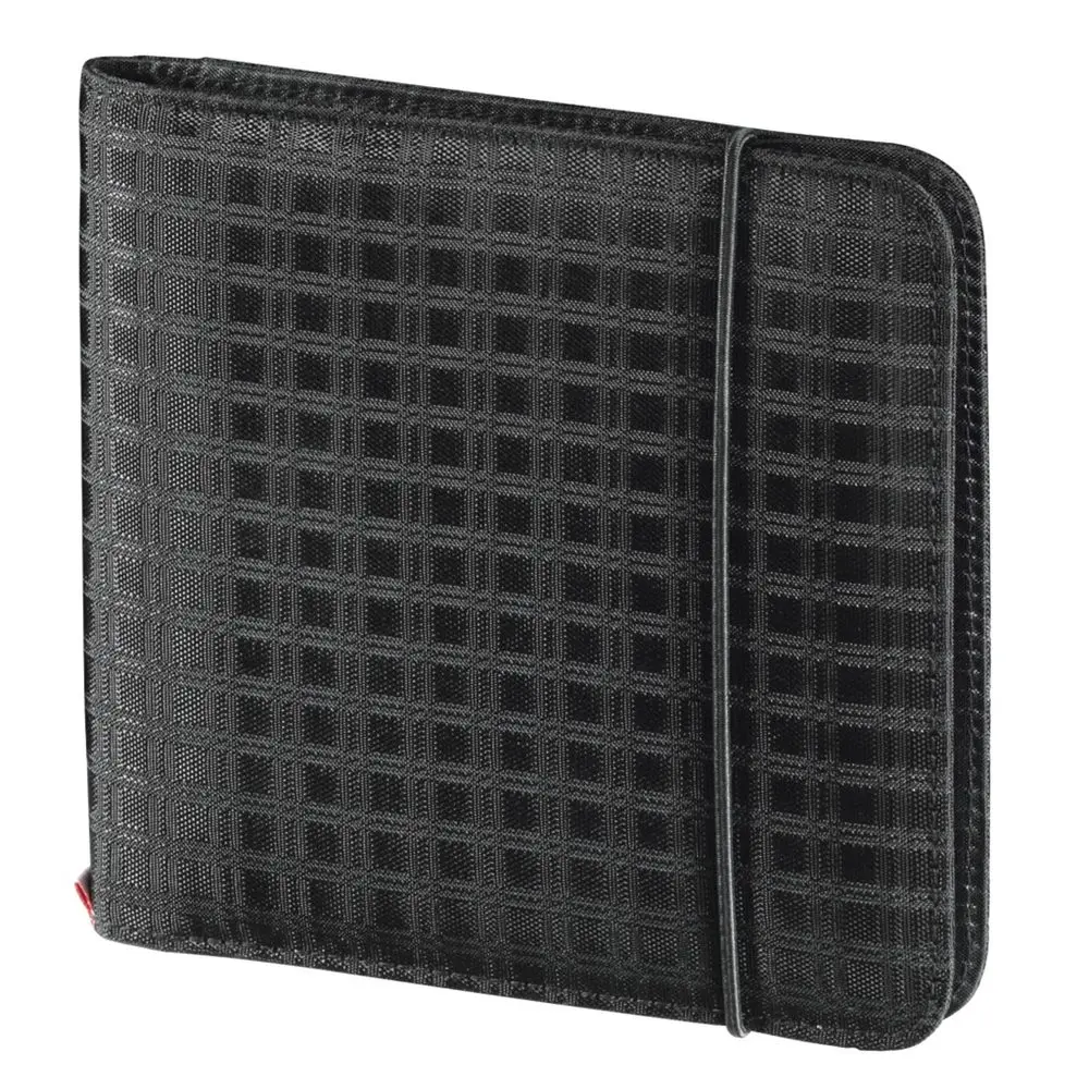 Hama Ready for Business, pouzdro pro 24 CD/DVD/Blu-ray + 6 SD/MMC/xD/MemoryStick, černé