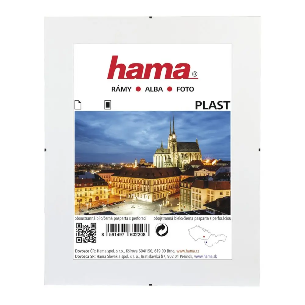 Hama clip-Fix, průhledný plast, 62x93 cm