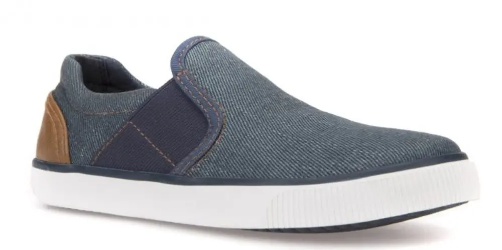 GEOX Tenisky GEOX JR KILWI BOY BLUE/LT BROWN