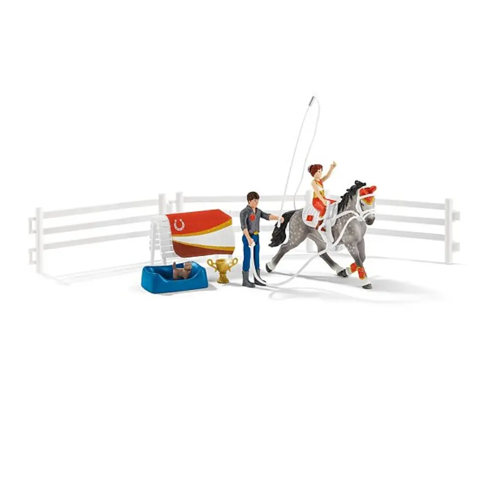 Schleich - Jezdecký klub, Mia a voltižová jezdecká sada