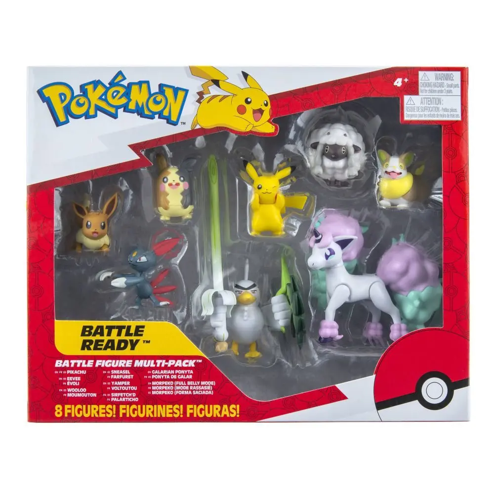 Orbico Pokémon - sada 8 figurek