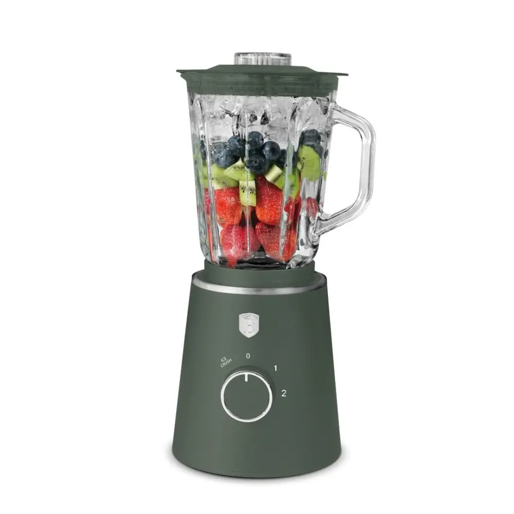 BERLINGERHAUS Stolní mixér se skleněnou nádobou 1,5 L 1000 W Matte Green Collection BH-9823