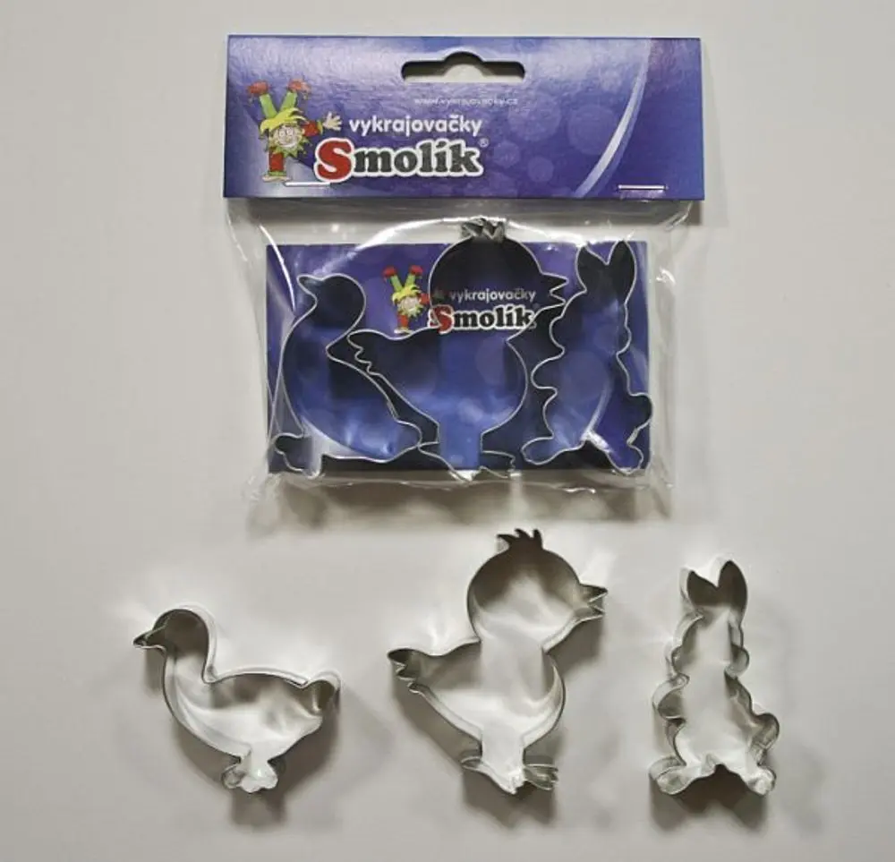 SMOLÍK COOKIE - Vykrajovačka sada velikonoční II. 3ks