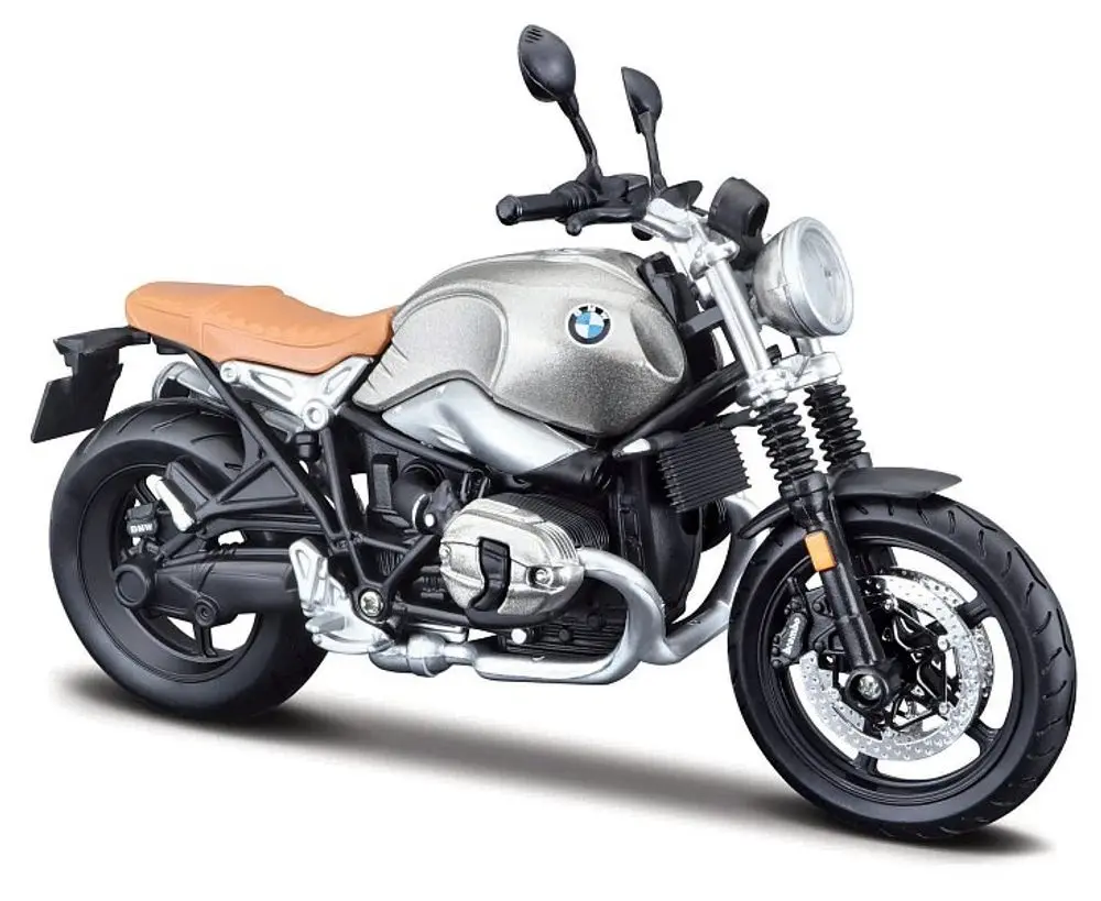 Maisto - Motocykl se stojanem, BMW R nineT Scrambler, 1:12