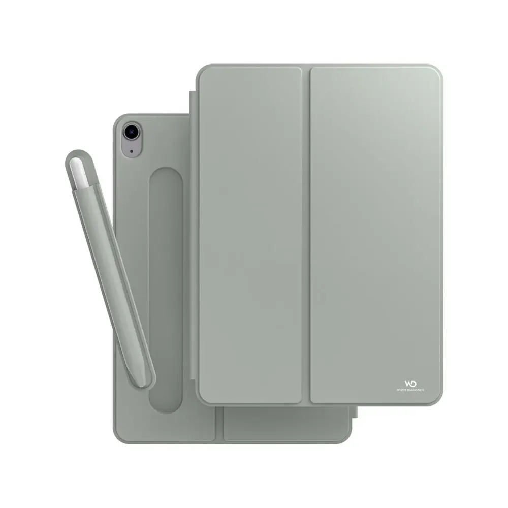 White Diamonds Folio, pouzdro pre Apple iPad 10,9" (2022), šalvějově zelené