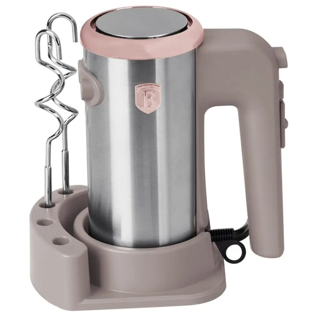 BERLINGERHAUS Ruční šlehač se stojanem Taupe Collection BH-9742