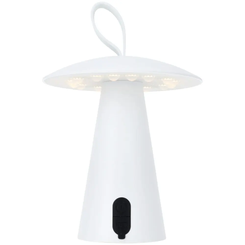 H&S Decoration Stolní USB LED lampa BOLETE 17 cm bílá