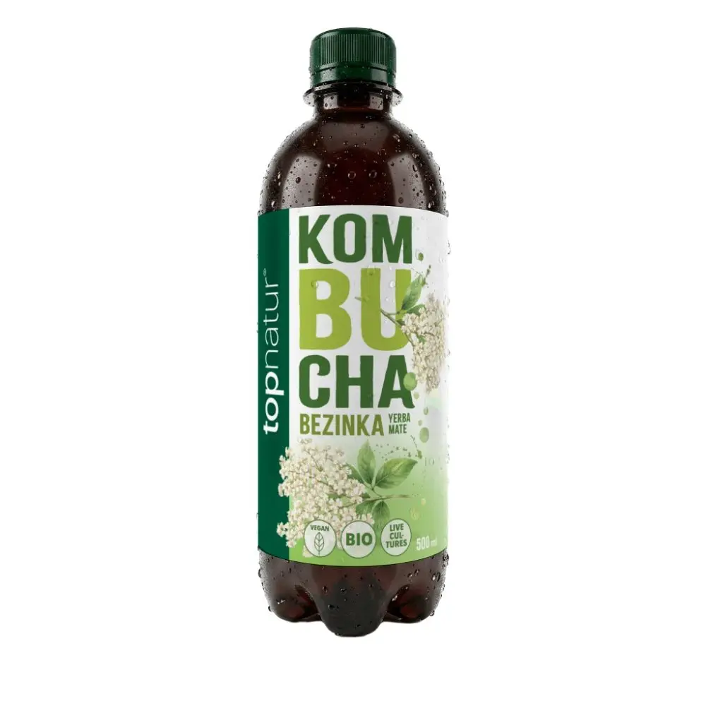 TOPNATUR Kombucha Bezinka, 500 ml