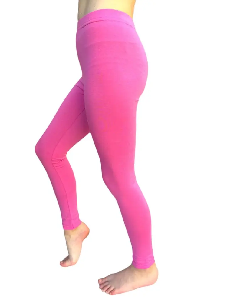 Legíny Lily Grey jednobarevné - candy - 104