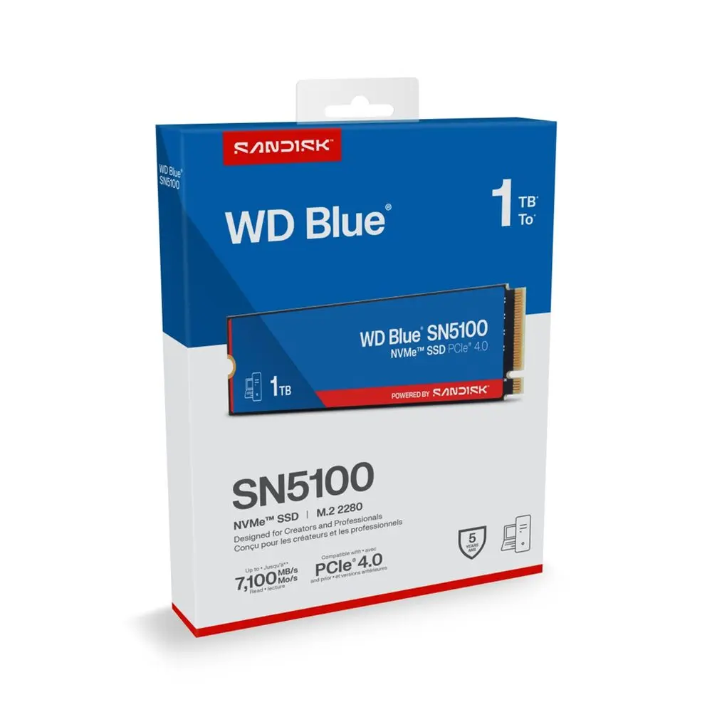 WD Blue SN5100 NVMe SSD, 1 TB