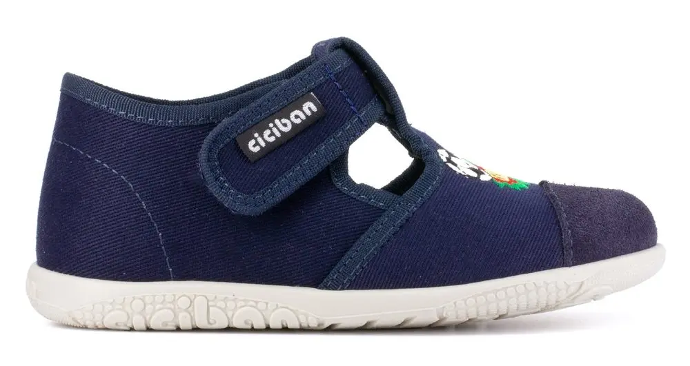 Přezůvky Ciciban NAVY 81433 fotbalový míč -