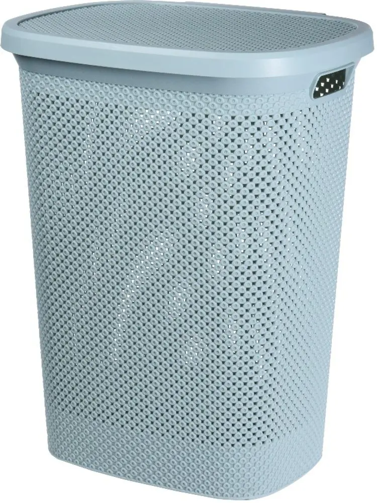 EXCELLENT HOUSEWARE Koš na prádlo plastový 60 litrů zelená KO-027100010zele