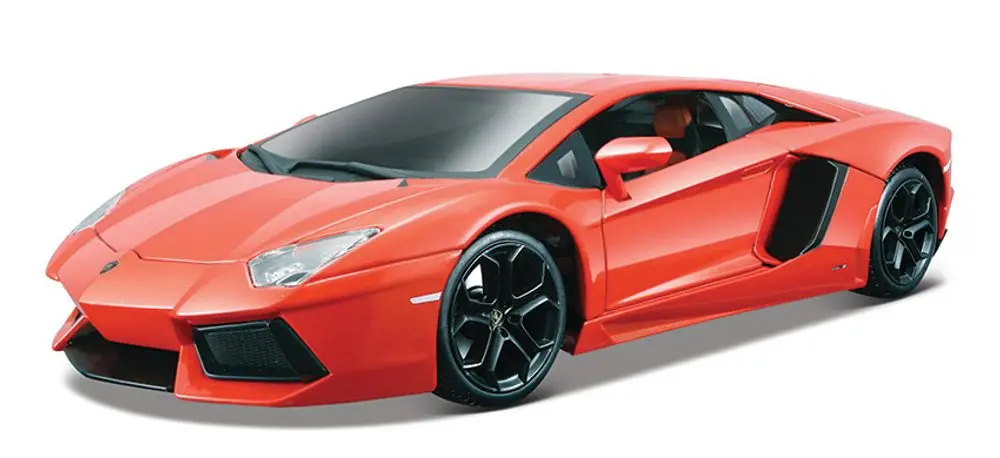 Bburago 1:18 plus lamborghini aventador lp700-4 metallic orange