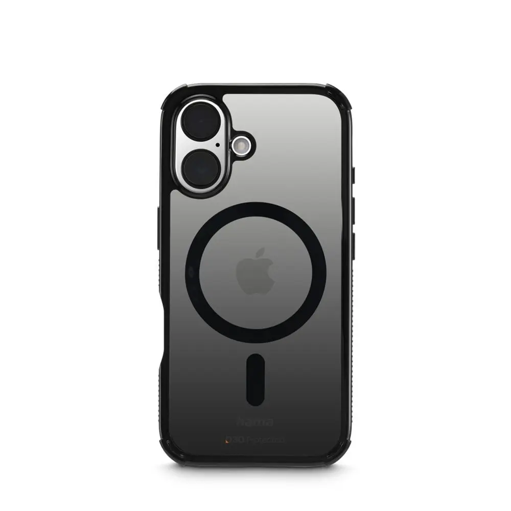 Hama Extreme Protect, kryt pro Apple iPhone 16, magnetický, D3O®, černý