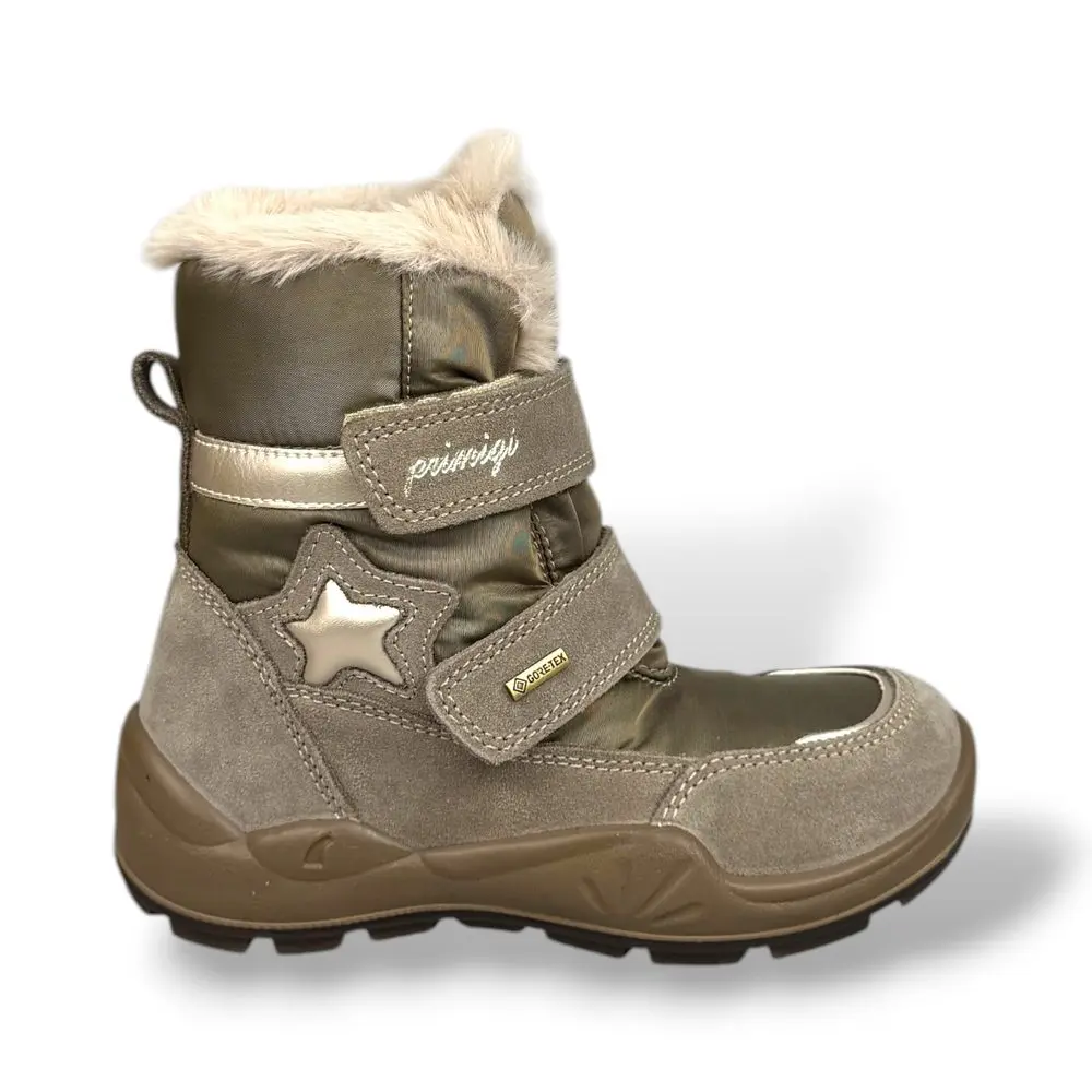 Primigi dívčí zimní boty GORE-TEX 2379166 šedé -