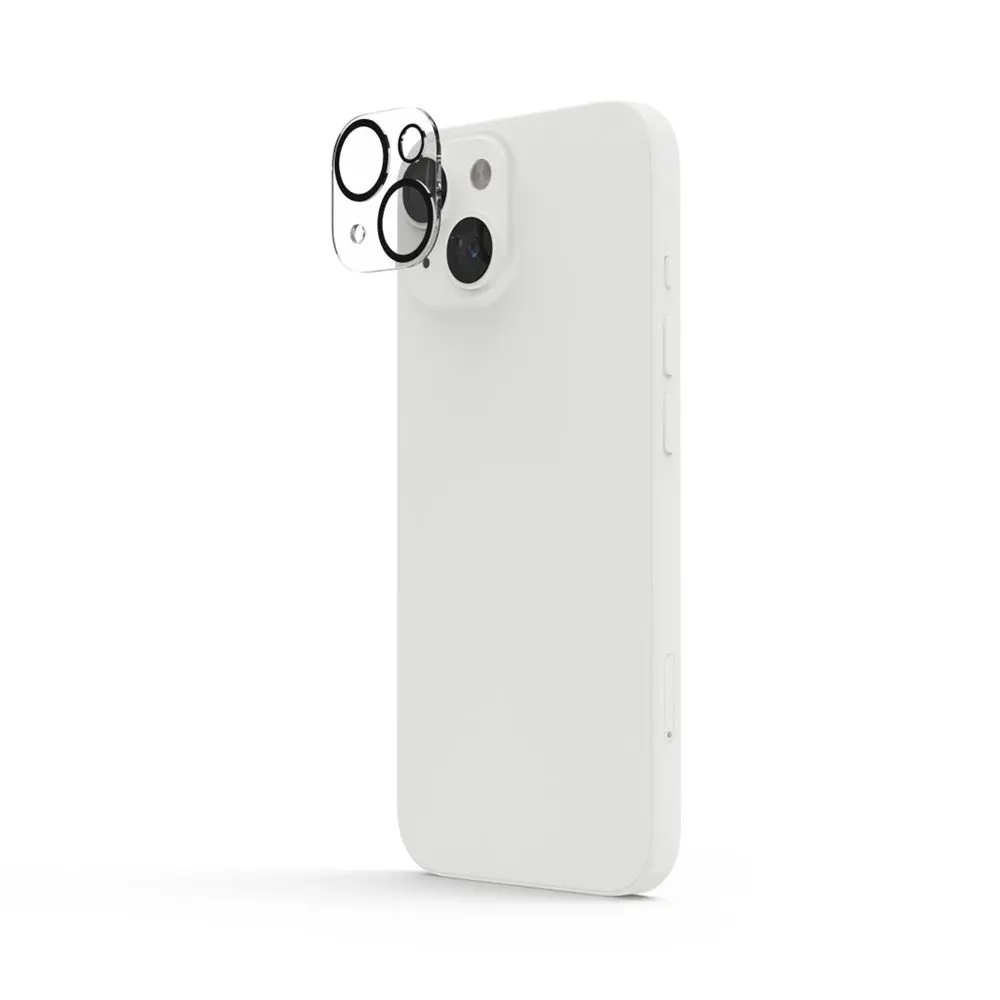 Hama Cam Protect, ochranné sklo fotoaparátu pro Apple iPhone 15/15 Plus, průhledné