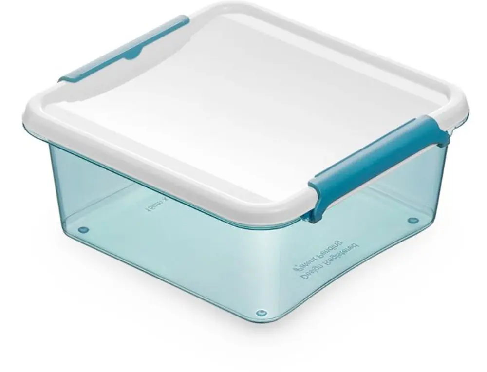 box 0,85l ARCTIC LINE-1172, 15x15x6,5cm, plast