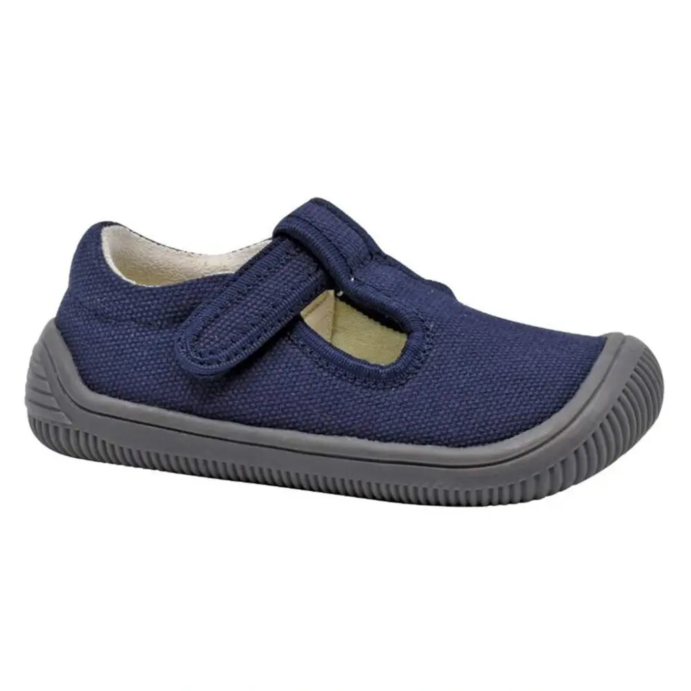 Protetika Dětská BAREFOOT domácí obuv/letní plátěnky - Kirby Navy -