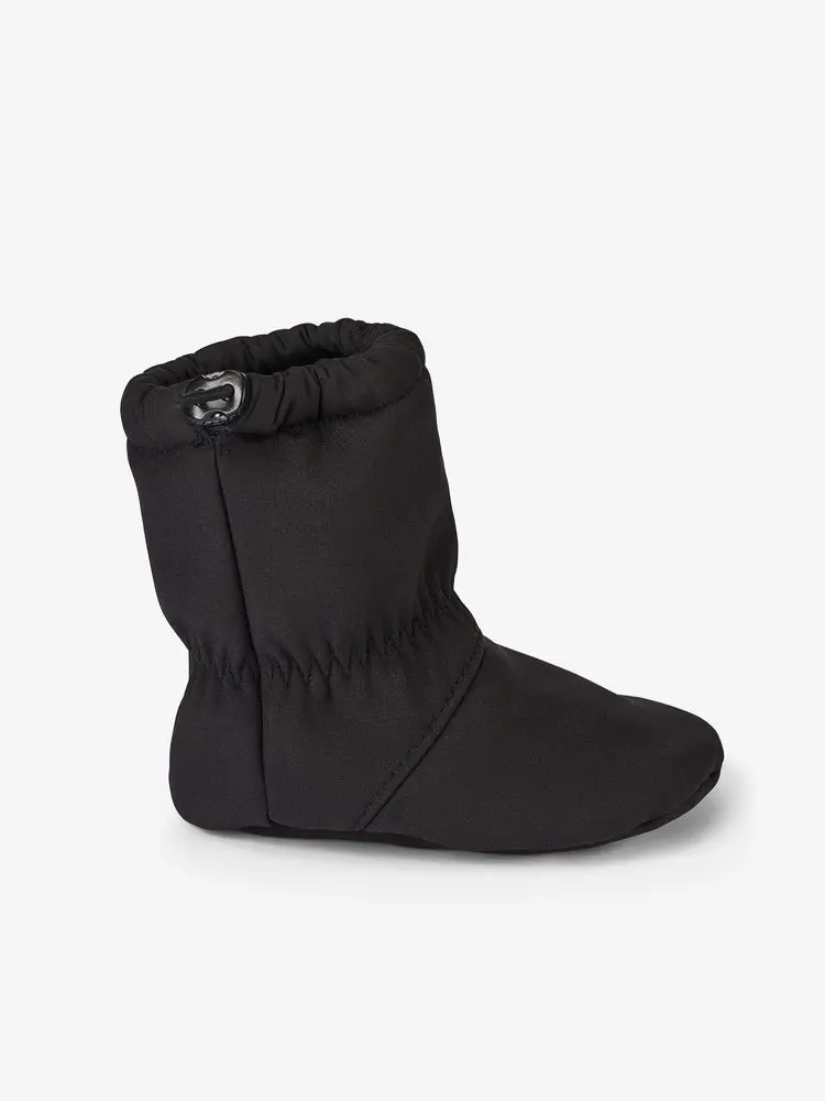 Batolecí softshellové capáčky s fleecem Plus, Černá