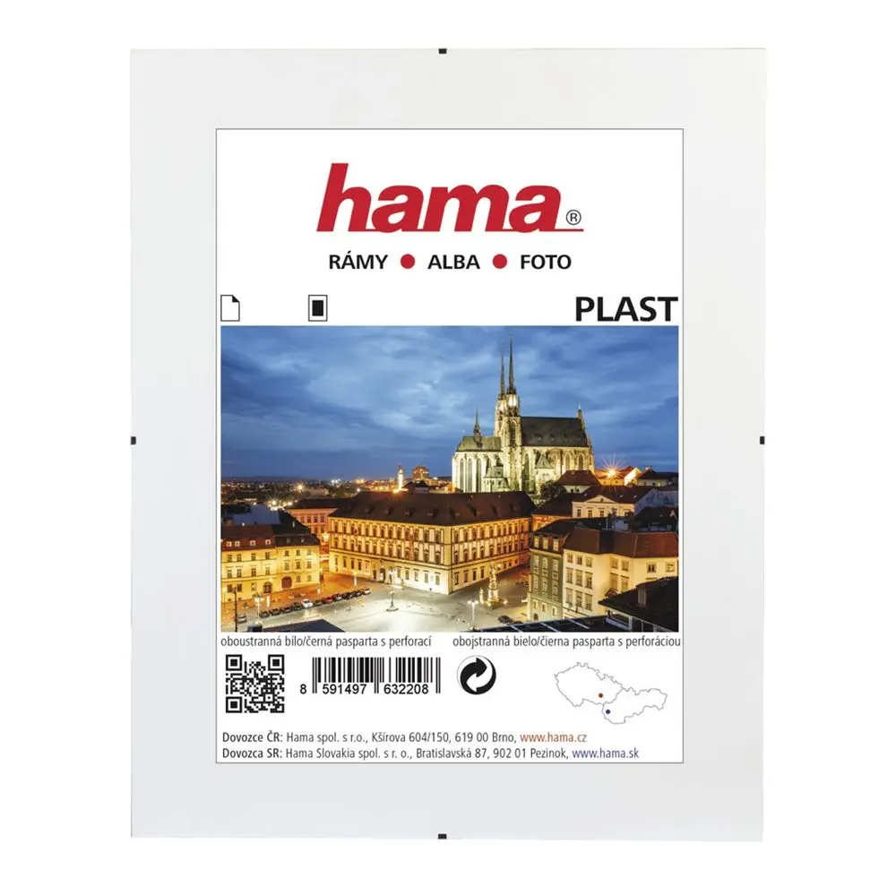 Hama clip-Fix, průhledný plast, 29,7x42 cm