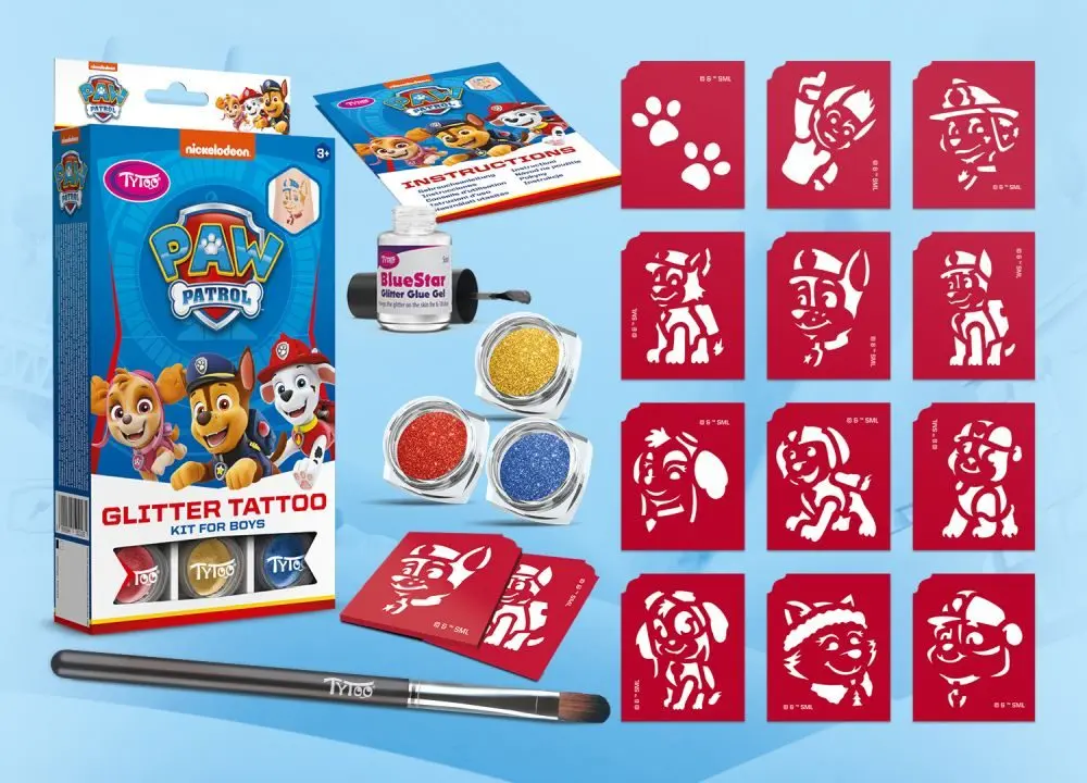Tytoo brokátové tetování Paw Patrol 02185