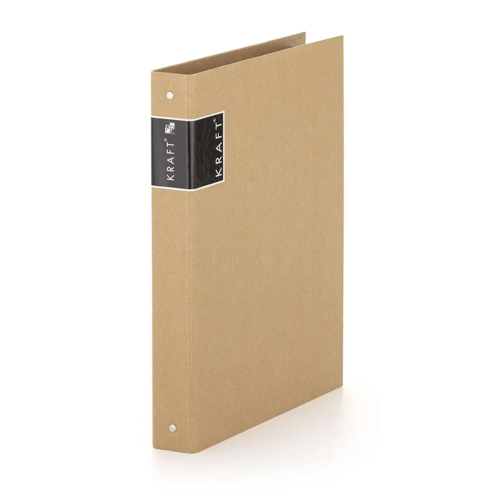PP Karton Kraft Nature - 4kroužkový pořadač - A4, 40 mm