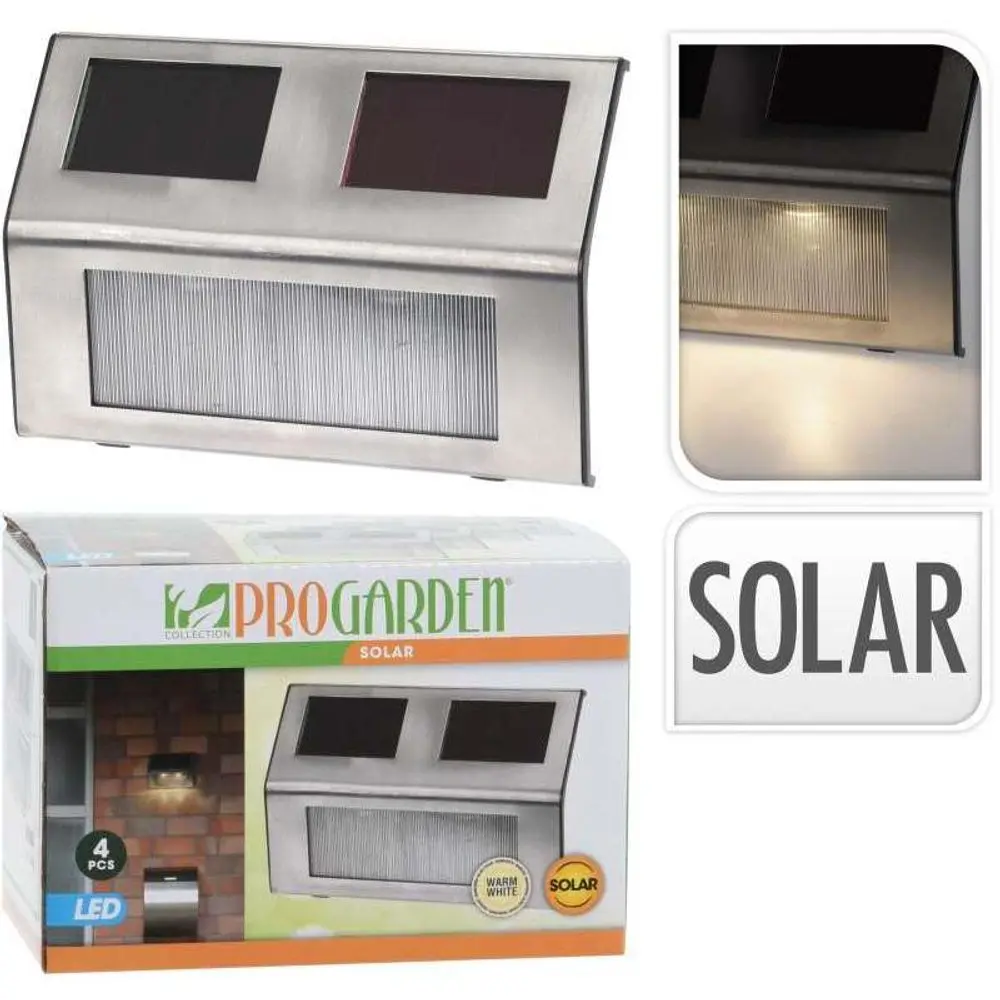 PROGARDEN Solární světlo sada 4 ks KO-DT2100250