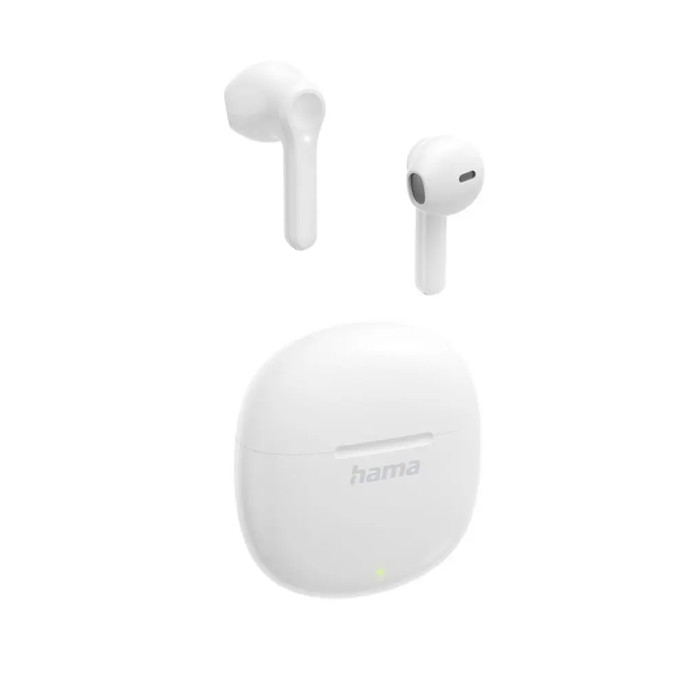 Hama Bluetooth sluchátka Action One, pecky, bílá