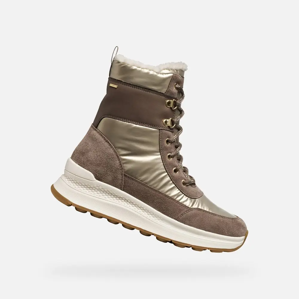 Dámská kotníková obuv geox spherica actif x2 hnědá 39