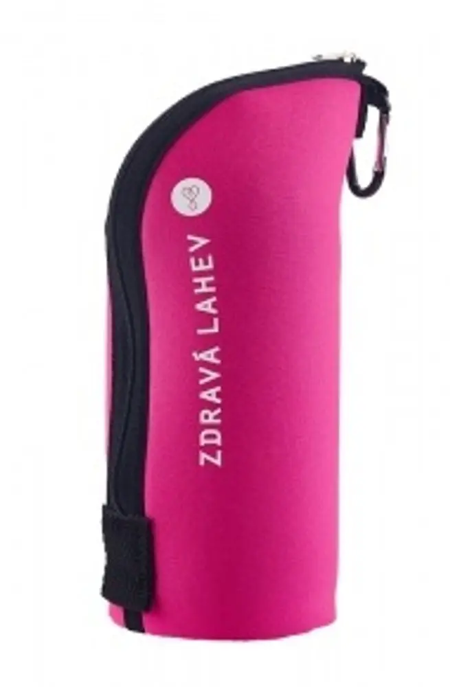 Termoobal Zdravá lahev Cabrio reflex 1l růžový