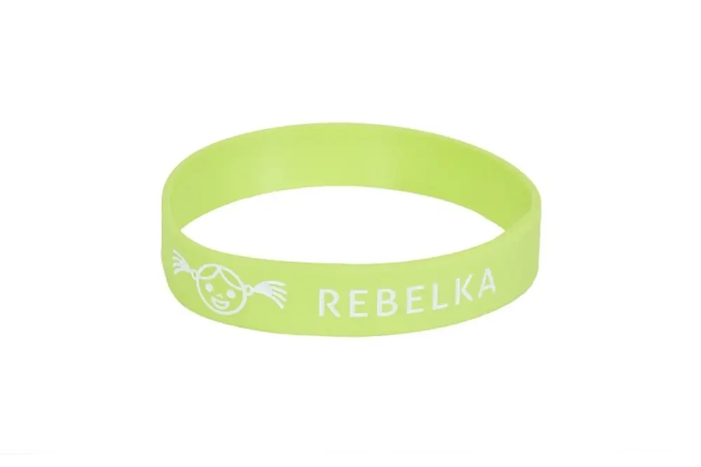 Náramek na Zdravou lahev – Rebelka zelený