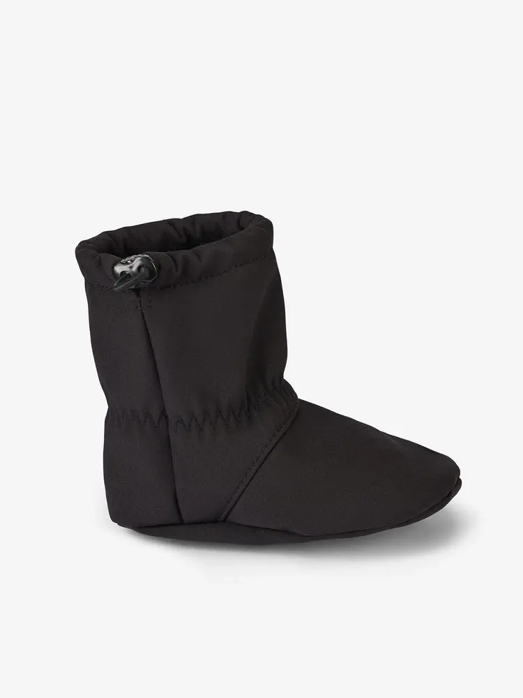 Batolecí softshellové capáčky s fleecem, Černá - M