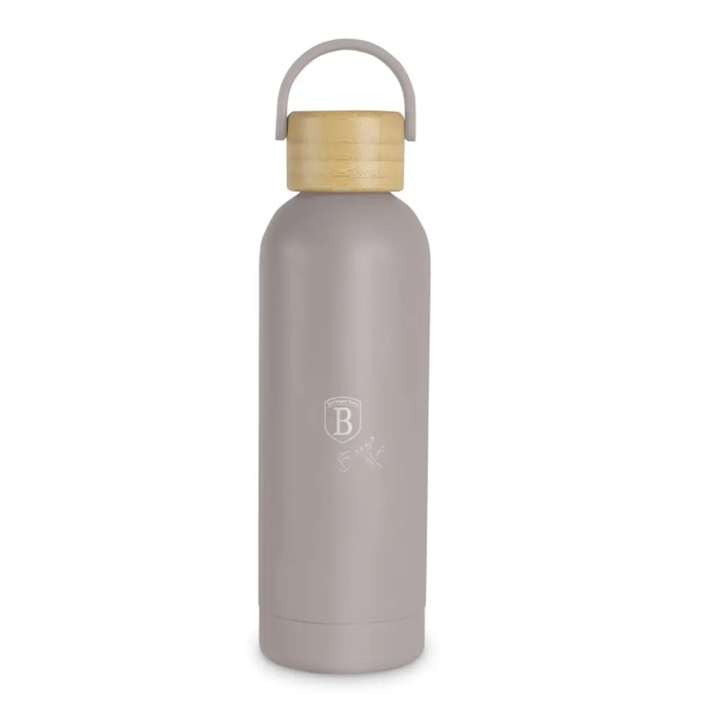 BERLINGERHAUS Termoska nerez s bambusovým víčkem 05 l Taupe Collection BH-8838