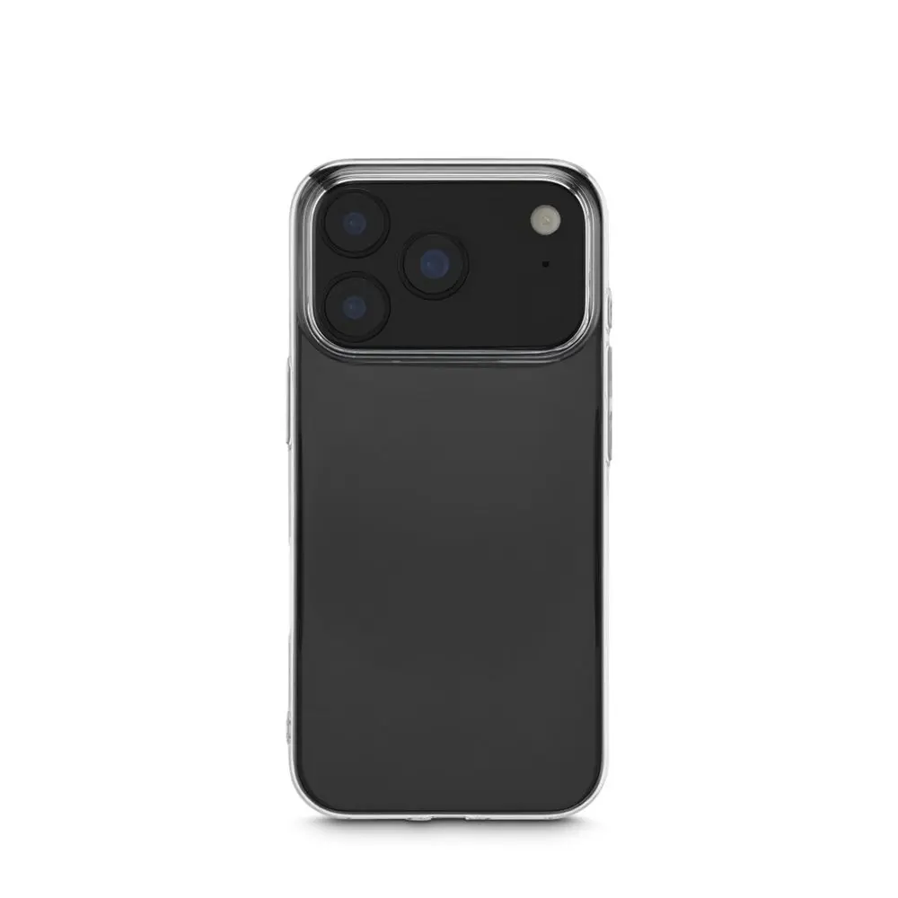 Hama Slim Protect, kryt pro Apple iPhone 17 Pro, ultra tenký, 20 % recyklov. materiálů, průhledný