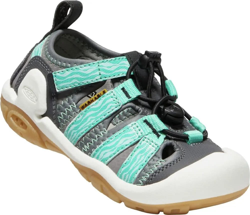 Dětské sandály KEEN KNOTCH CREEK CHILDREN steel grey/waterfall - 30