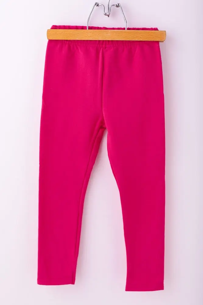 Lily Grey Termo legíny dívčí jednobarevné - neon pink - 98