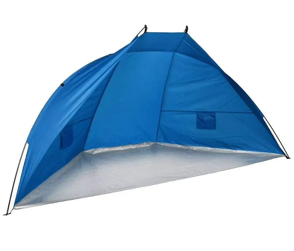Xqmax Plážový stan skládací UV50+ 270x120x120 modrá