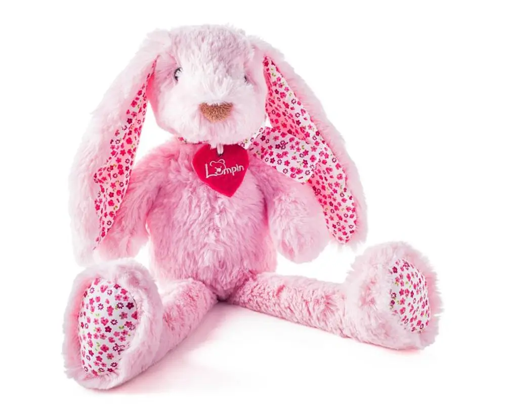 Lumpin - Zajíc Stella růžový velký, 38cm