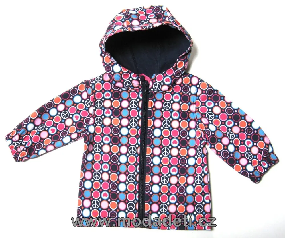 Dětská softschellová bunda Topo 60300690 - 74