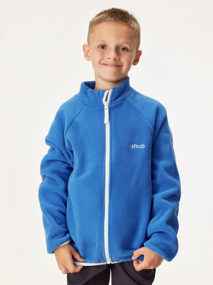 Dětská fleecová mikina, Sytě modrá