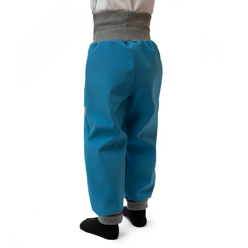 ESITO Rostoucí softshellové kalhoty Sport Turquoise - tyrkysová - 122 tyrkysová