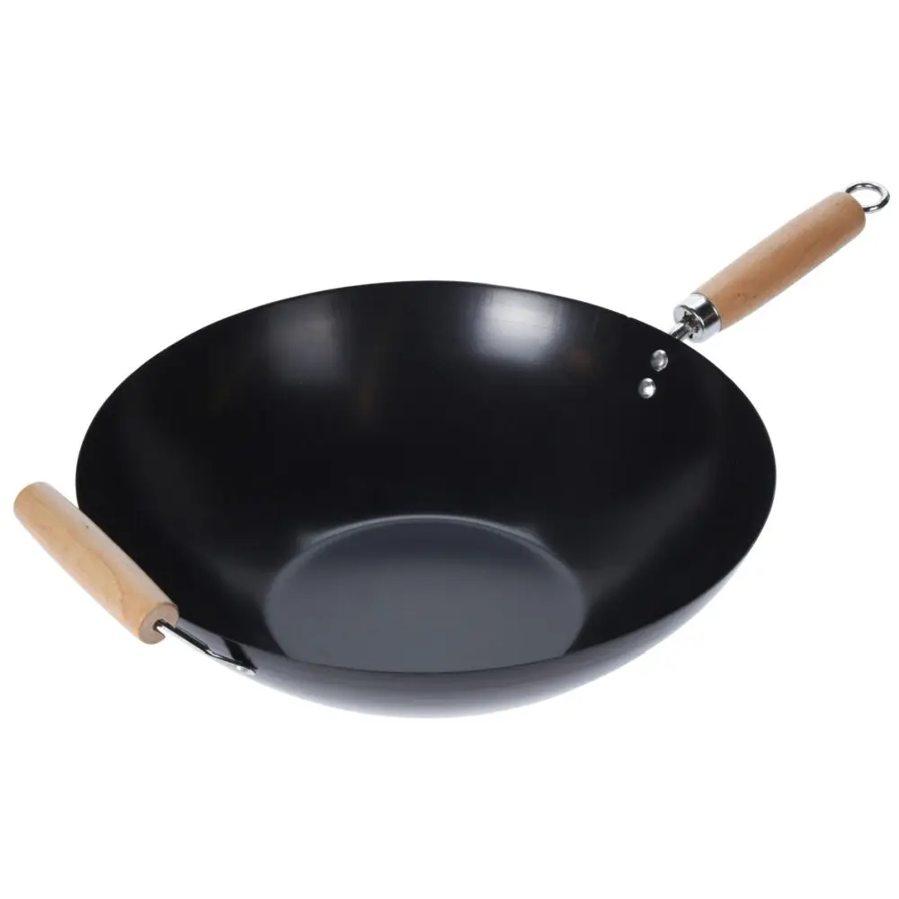 La Cucina Wok pánev z uhlíkové oceli, Ø 35 cm černá 170481470