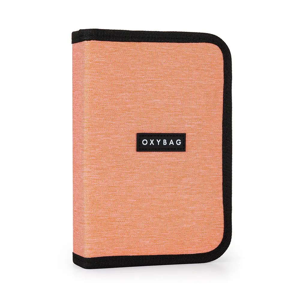 Oxybag Penál 1 p. 2 chlopně, prázdný UNICOLOR apricot