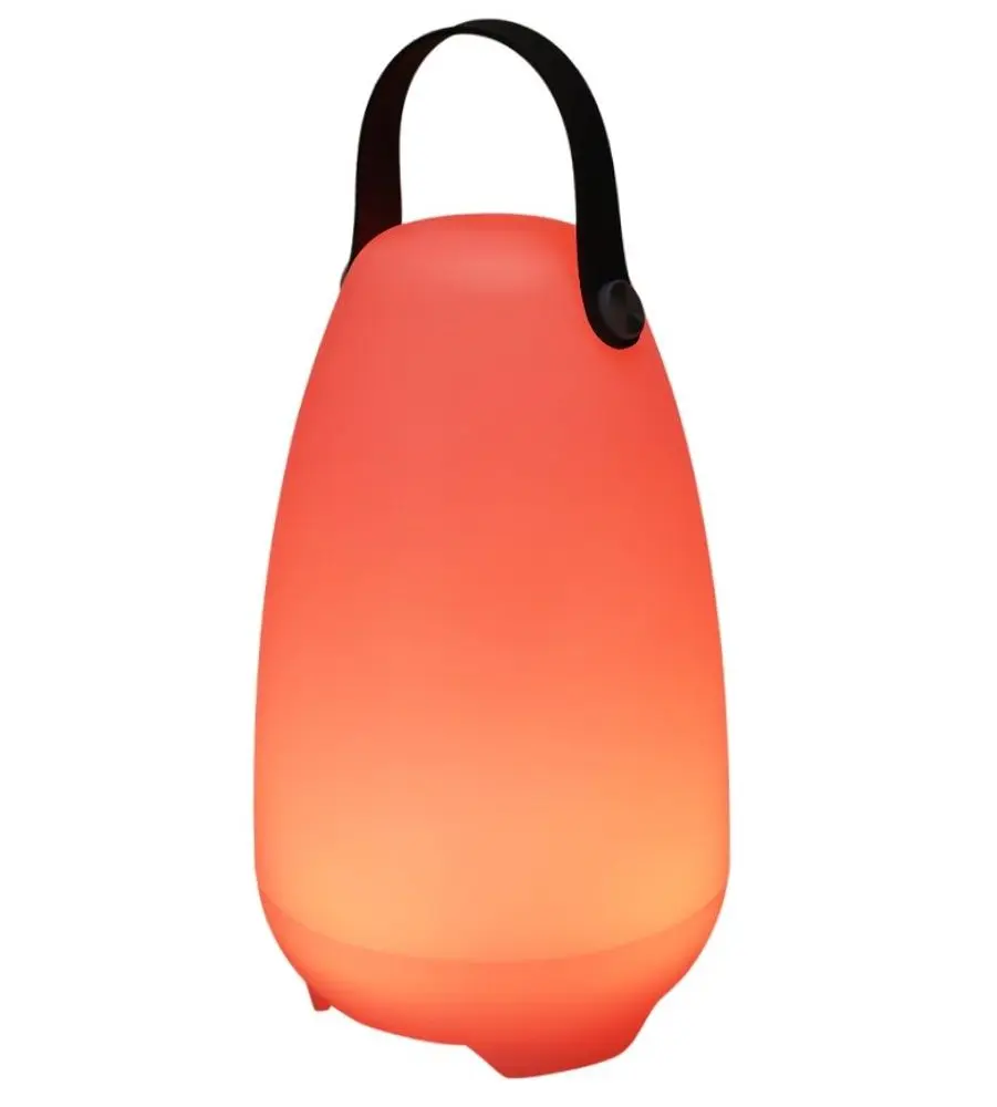 PROGARDEN Nabíjecí lampa kempingová venkovní s ovladačem RGB 26 cm KO-CY8001950