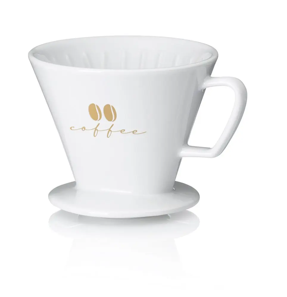 KELA Kávový filtr porcelánový Excelsa S bílá KL-12490